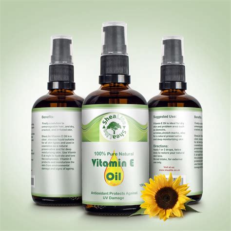 Vitamin E Oil 100% Natural Pure | SheaLite Skin Care