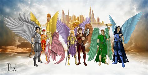 Seven Archangels by lady7archangels on DeviantArt