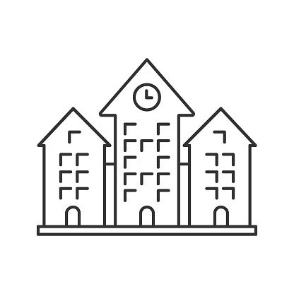 Town Hall Icon Stock Illustration - Download Image Now - iStock