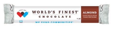 World's Finest Chocolate® Almond Chocolate Bar, 1.3 oz - Kroger