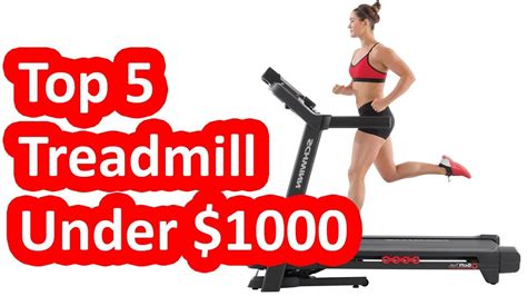 Best Treadmills Under $1000 - Top 5 Treadmills of 2019 - 2020 - YouTube