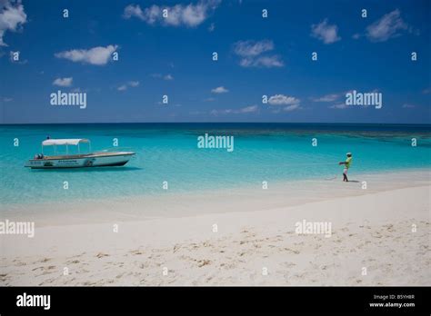 Shoal Bay East Beach on the caribbean island of Anguilla in the British ...