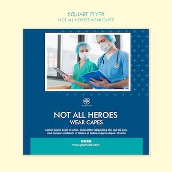 Free PSD | Not all heroes wear capes poster concept