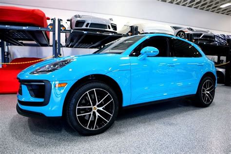 2023 Used Porsche MACAN S PREMIUM PKG NEW 2023 MACAN S MIAMI BLUE!!! at ...