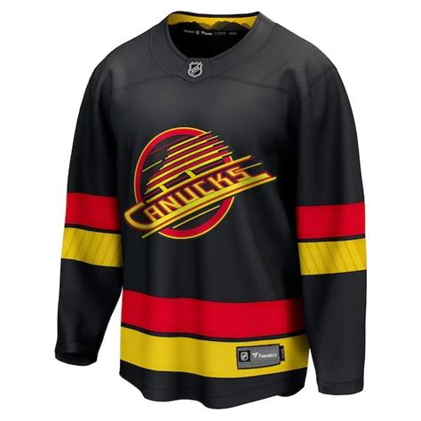 First look at new potential Canucks Black Skate jersey leaks on NHL Shop