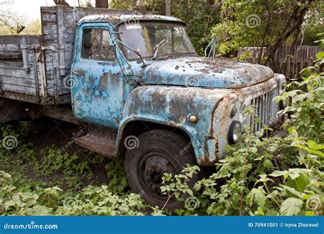 Old truck stock image. Image of grill, faded, metal, antique - 70941001