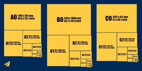 Which size is printer paper? View the size chart for A-series here.