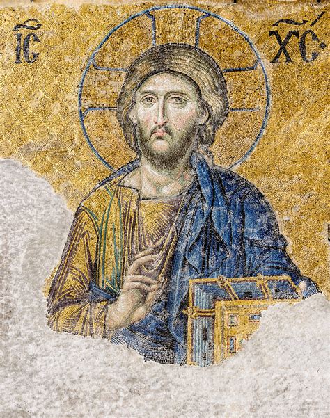 File:Christ Pantocrator Deesis mosaic Hagia Sophia.jpg - Wikimedia Commons