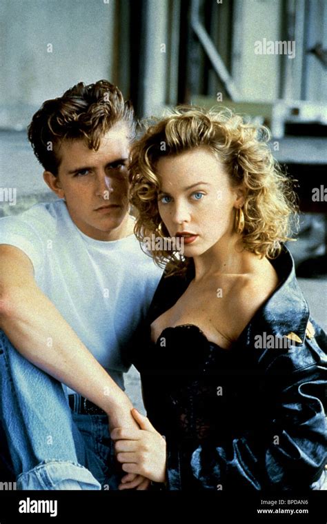 CHARLIE SCHLATTER & KYLIE MINOGUE THE DELINQUENTS (1989 Stock Photo ...