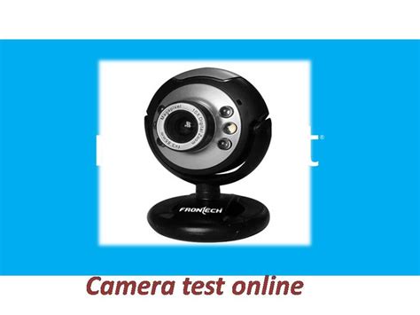 how to test web camera online | how to check my camera problem | camera test - YouTube