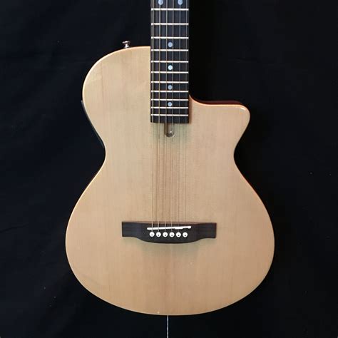 Johnson JG-50-NA Solid Body Thin line Acoustic-Electric Guitar - Evolution Music