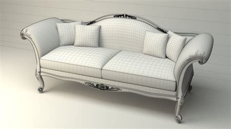 3D model Classic Sofa minimalism | CGTrader