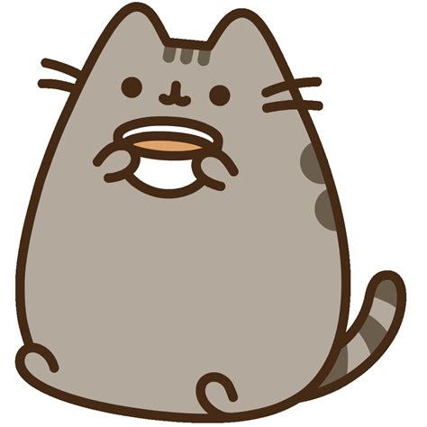 a cartoon cat with an angry look on its face