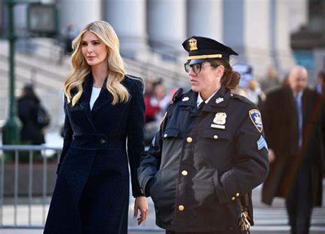 Ivanka Trump - Arrives to Supreme Court in Manhattan 11/08/2023 ...