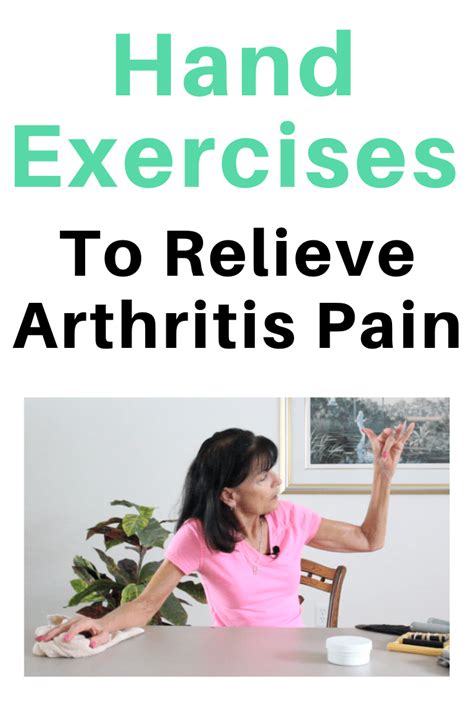 Hand Pain Exercises For Arthritis, Neuropathy and More - Fitness With Cindy