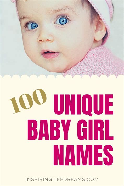 100 Unique Baby Girl Names - Here Are The Most Unique Names! | Baby girl names, New baby names ...