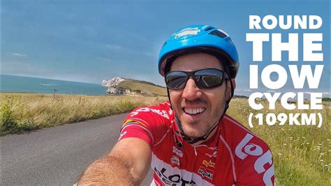 Cycling round the Isle of Wight (official cycle route – 109km) – home