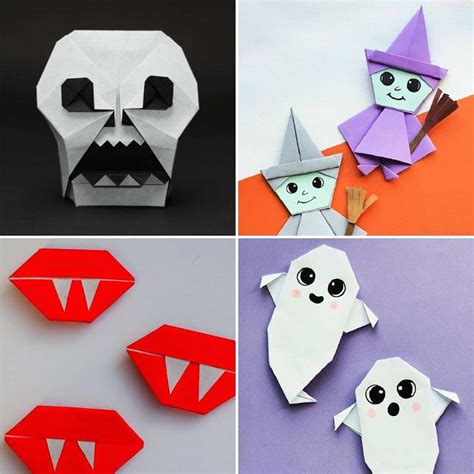 20 Easy DIY Halloween Origami Ideas - Blitsy