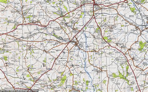 Historic Ordnance Survey Map of Bourton-on-the-Water, 1946