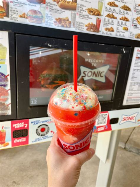 Sonic Slushes - NEW Sour Patch Kids Flavor (+ 1/2 Price Slushes!)