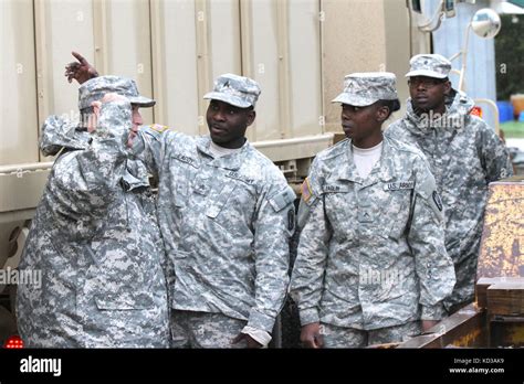 South Carolina National Guardsman, Sgt. 1st Class Joseph Smith, 1050th Transportation Battalion ...