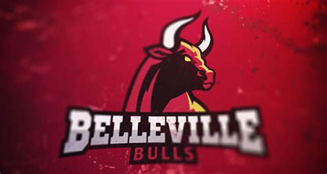 Belleville Bulls - The Design Inspiration | Logo Design | The Design Inspiration