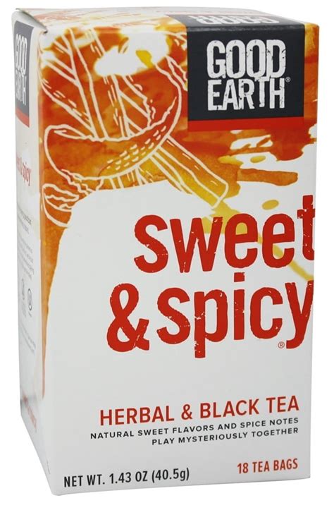 Good Earth Teas - Sweet & Spicy Herbal and Black Tea - 18 Tea Bags | Walmart Canada