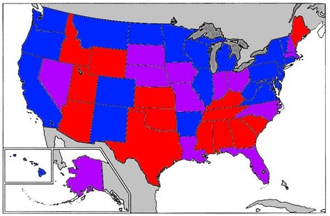 Political Maps Blog: Current U.S. Senate Map