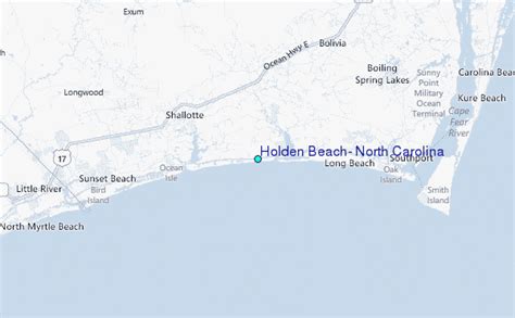 Where Is Holden Beach Nc Map - Fulvia Christabel