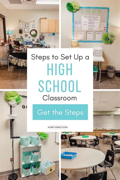 High School Classroom Setup: Practical and Organized Ideas