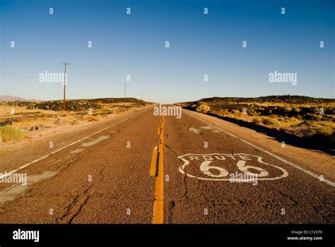 Historic Route 66 Stock Photo - Alamy