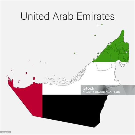 National Country Map With Regions States And Flag In Body Stock ...