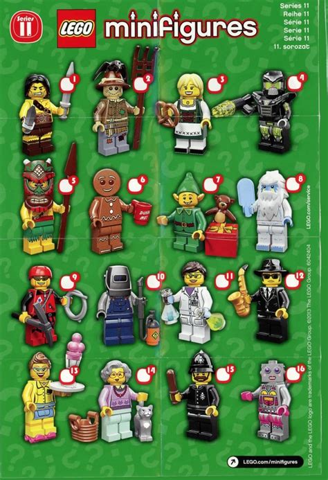 LEGO Minifigures Series 11 Figures Fully Revealed & Photos! 71002 - Bricks and Bloks