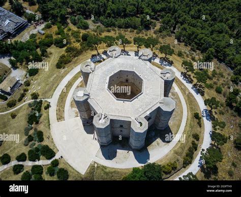 Aerial view of castel del monte hi-res stock photography and images - Alamy