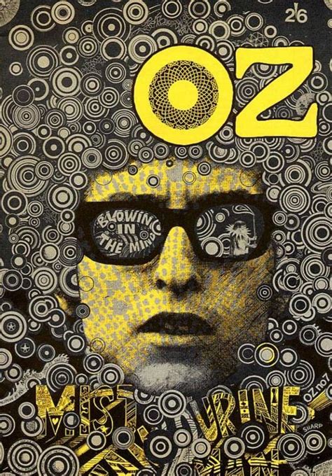 OZ magazine cover Blowing in the Mind: Bob Dylan, Mr. Tambourine Man by ...