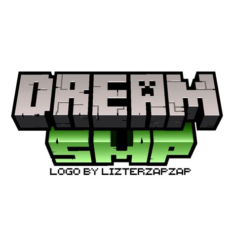 I made an official-looking Minecraft logo for the Dream SMP. You all ...