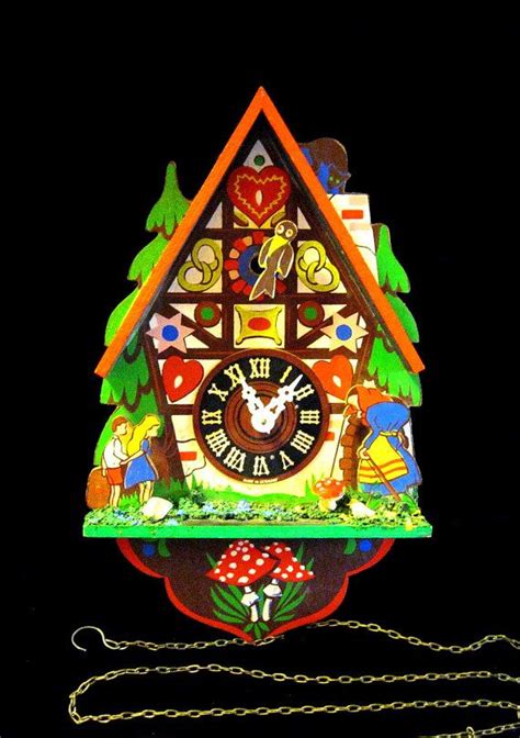 Hansel & Gretel Clock | Etsy | Clock, Vintage clock, Cuckoo clock