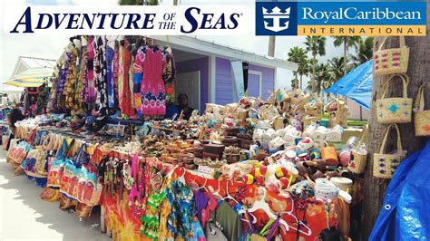 Adventure Of The Seas - Local Bahamian Souvenirs | Oakland Travel - YouTube