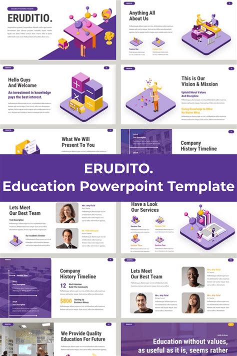 Eruditio - Education Powerpoint – MasterBundles