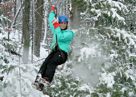 Winter Ziplining in Wisconsin Dells | Dells.com Blog