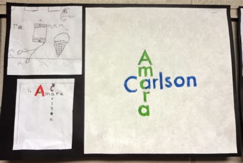 Thomas Elementary Art: 5th Grade Personal Logos