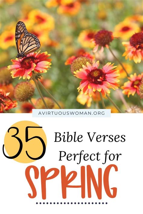 35 Inspiring Bible Verses, Perfect for Spring