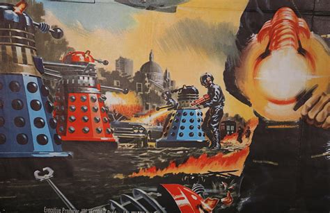 DALEKS-INVASION EARTH: 2150 A.D. (1966) - UK Quad Poster - Current price: £550