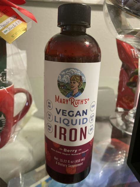 Vegan Liquid Iron Supplement – MaryRuth Organics