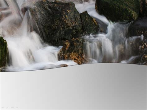 Water fall natural Templates for Powerpoint Presentations, Water fall ...