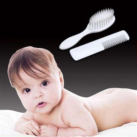 Aliexpress.com : Buy 2pcs/Set Newborn Baby Hair Brush Soft Infant Comb Head Scalp Massager Tool ...