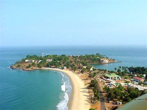 Aerial View of The Cape Sierra Lagoon - Freetown, Western- Sierra Leone | Sierra leone, Freetown