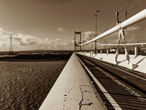 Old Severn Bridge Walk Photograph by Mark Takata | Fine Art America