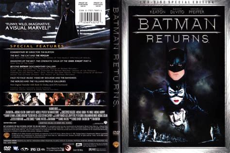 BATMAN RETURNS (1992) R1 SE DVD COVER & LABELS - DVDcover.Com