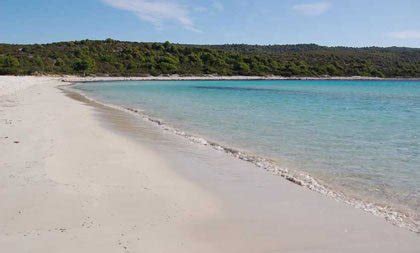 Saharun Beach | Sandy Beach In Soline On Dugi Otok Croatia